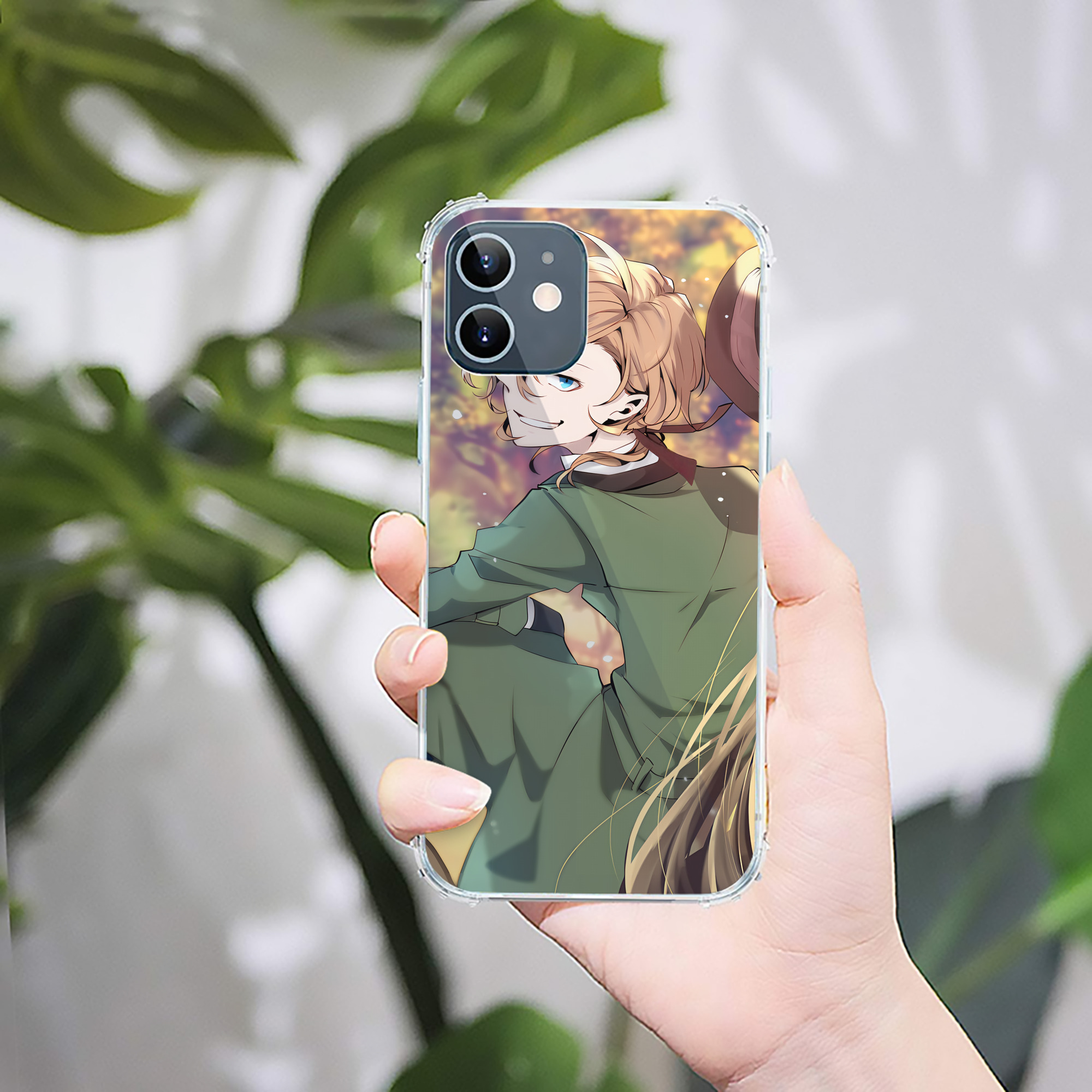 （画像用） 文豪ストレイドッグス Bungo Stray Dogs 【iPhone 12シリーズ対応】透明スマホケース（クリアソフトケース）